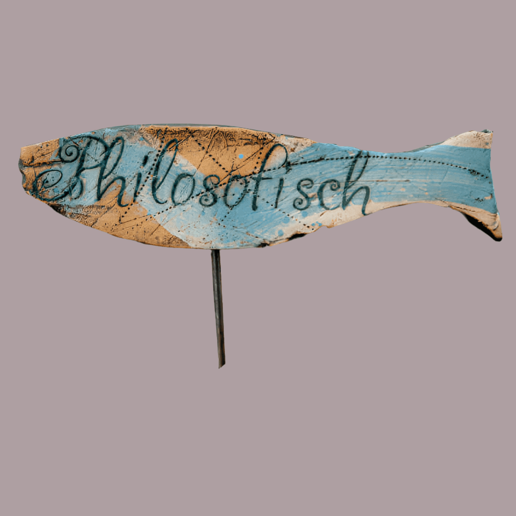 1101 Philosophie Fisch - Philosofisch - Strandkorb Prieß